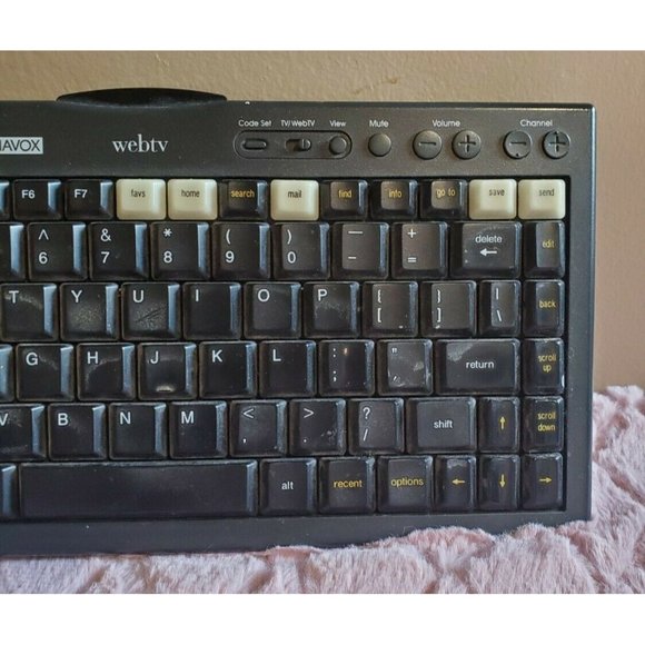 Philips Magnavox Wireless Infrared Keyboard for WebTV, MWK122BK - Picture 6 of 8